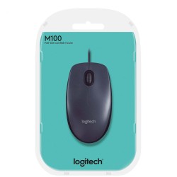 موس مدل white wire|Logitech M100